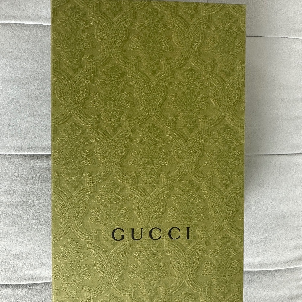 Empty AUTHENTIC Gucci Shoe Box